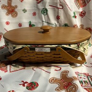 2006 Longaberger Nature’s Garland Basket with Lid